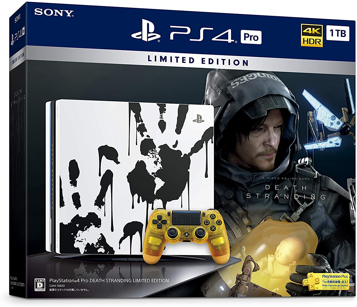 PlayStation 4 Pro Death Stranding Limited Edition 1 TB + hra