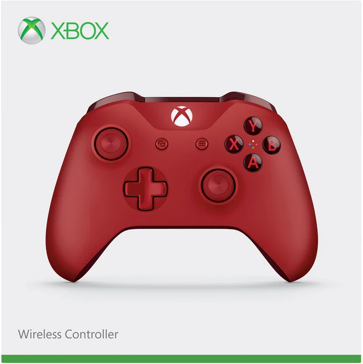 Microsoft Xbox One Wireless Controller - červený