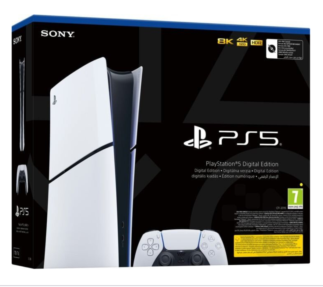 Sony PlayStation 5 Digital Edition Slim - Nová