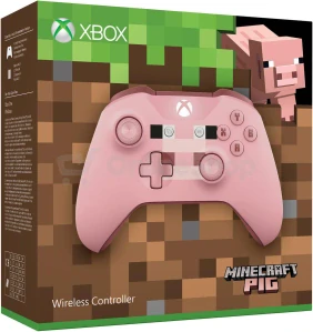 Microsoft Xbox One Wireless Controller - Minecraft Pig
