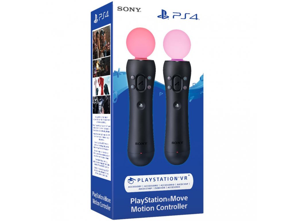Sony PlayStation Move pohybové ovladače