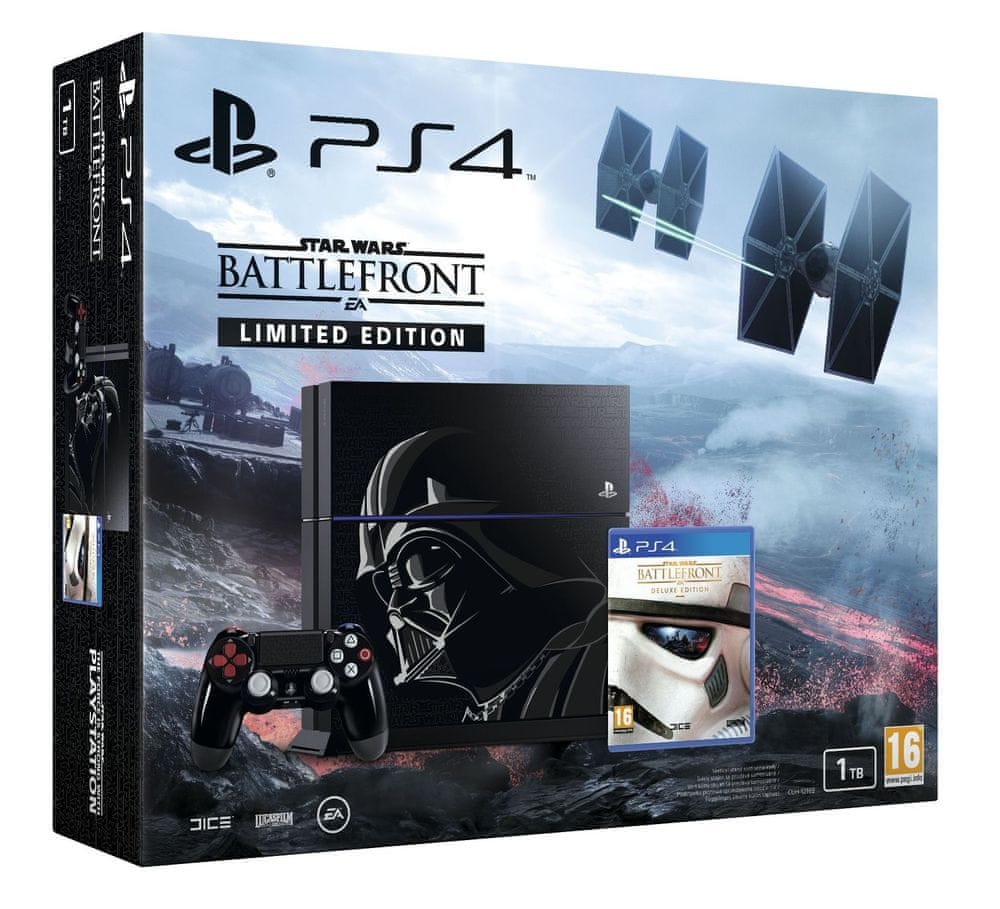 PlayStation 4 1TB Star Wars Battlefront 2 Edice