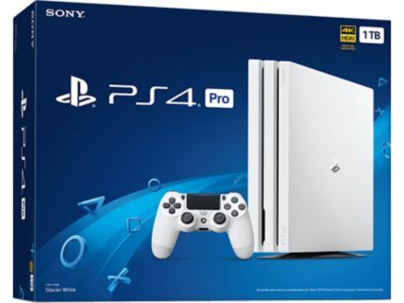 PlayStation 4 PRO 1 TB - Glacier White 