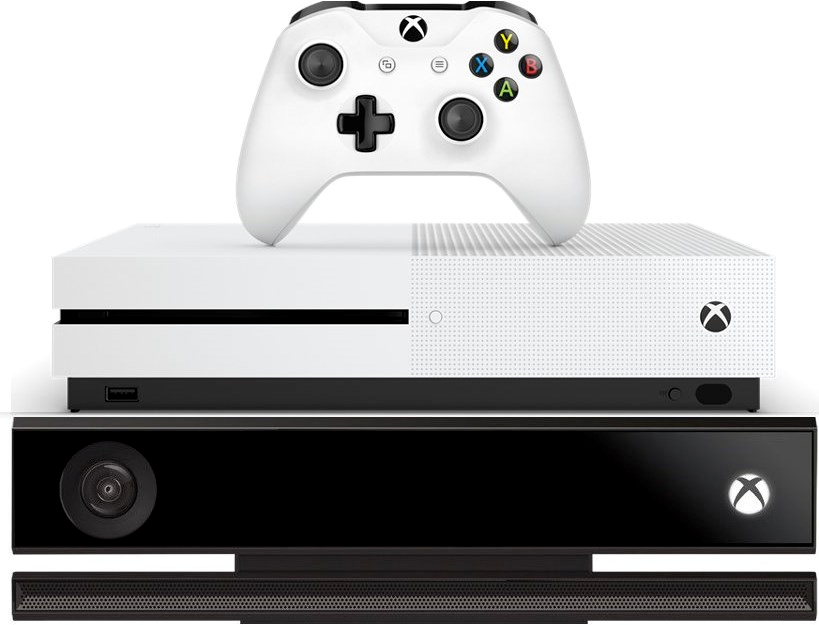 Xbox One S + Kinect senzor včetně adaptéru