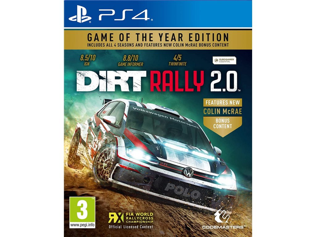 Dirt Rally 2.0 Game of The Year Edition (PS4)