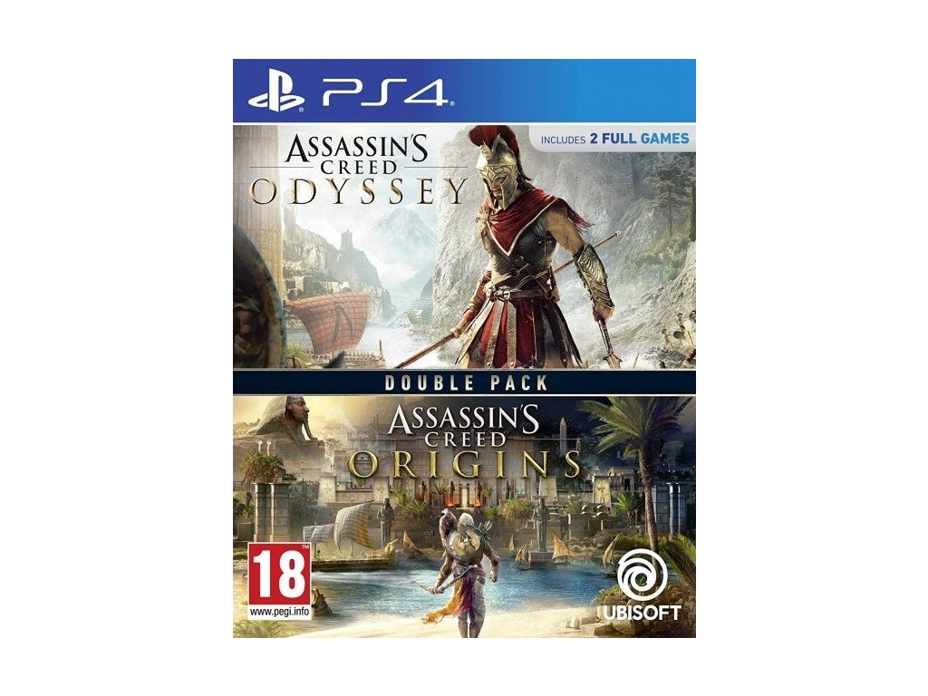 Assassins Creed: Odyssey + Origins Double Pack (PS4)