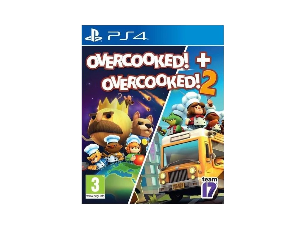 Overcooked + Overcooked 2 (PS4)