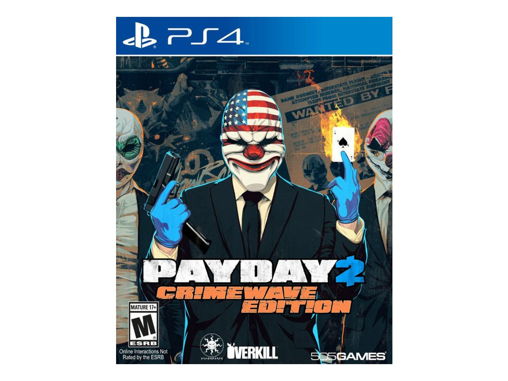 Payday 2 - Crimewave Edition (PS4)