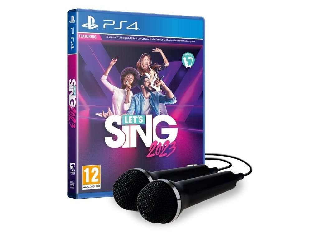 Let’s Sing 2023 + 2 mikrofony (PS4)