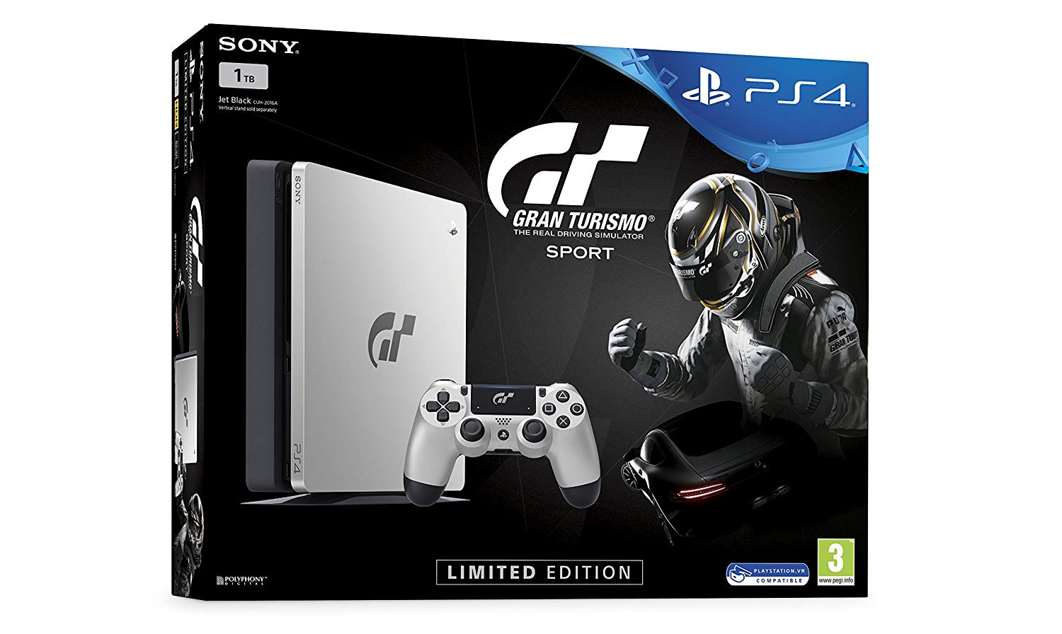 Sony PlayStation 4 1TB Slim - Gran Turismo Sport Limited Edition