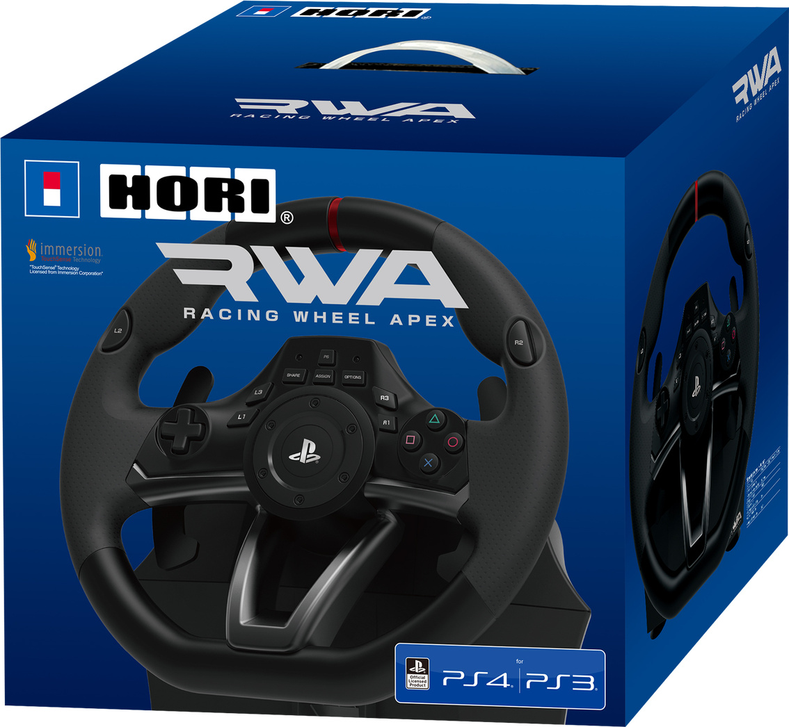 Volant HORI RWA: Racing Wheel Apex (PS4)