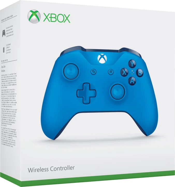 Microsoft Xbox One Wireless Controller - modrý