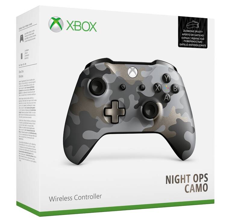 Microsoft Xbox One Wireless Controller - Night Ops Camo