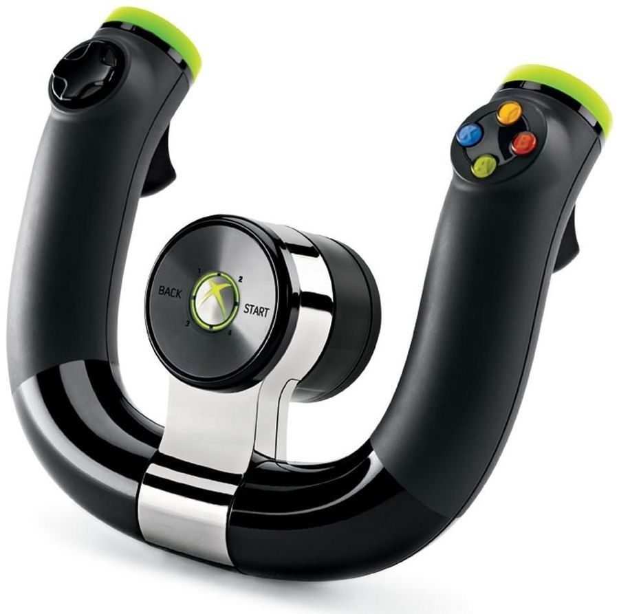 Ruční Volant Microsoft Speed Wheel Wireless pro Xbox 360