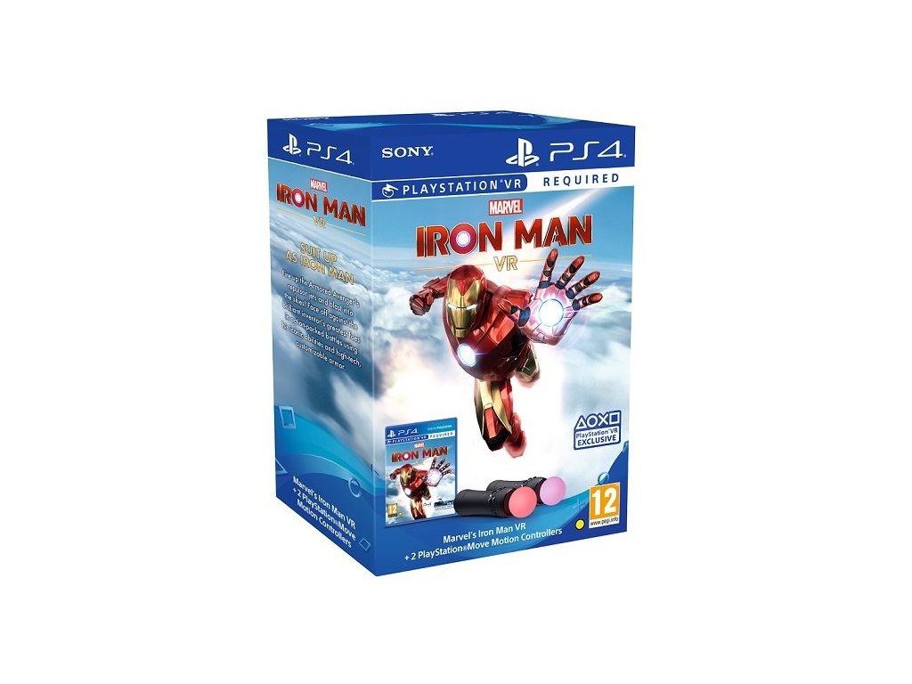Marvel's Iron Man VR + 2 PlayStation Move Motion Controllers