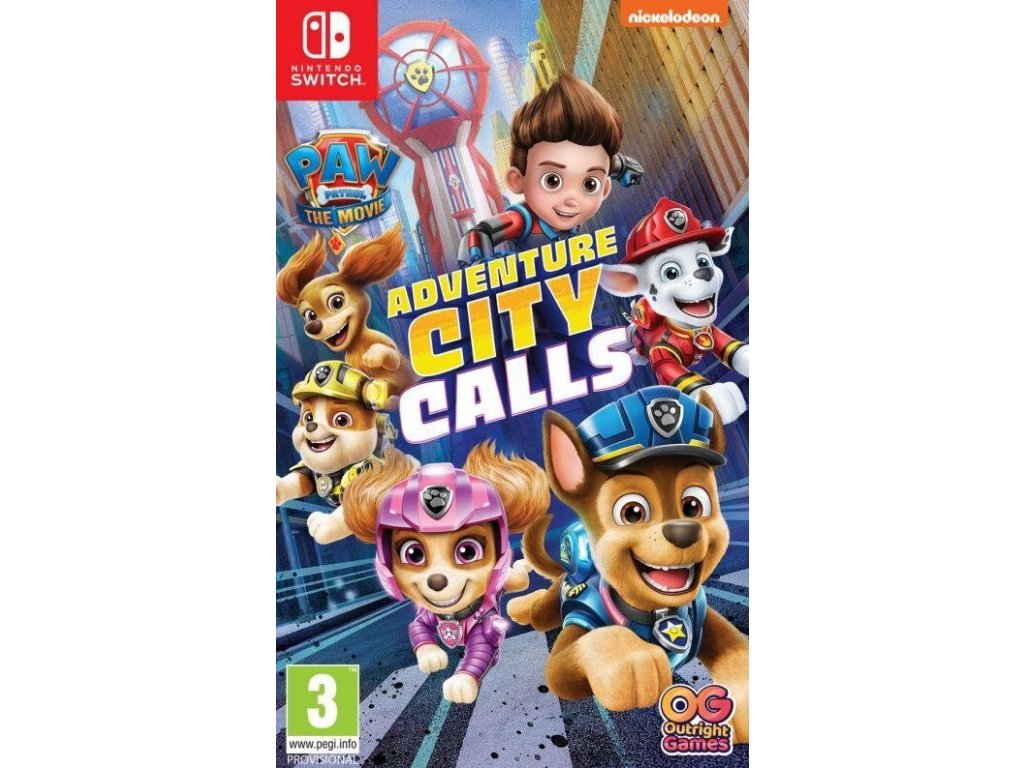 Paw Patrol: The Movie Adventure City Calls /Nintendo Switch/