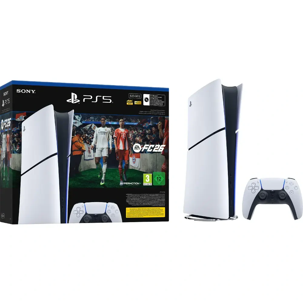 Sony PlayStation 5 Digital Edition Slim + EA Sports FC 26