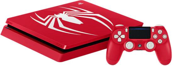 Playstation 4 SLIM 1TB SPIDER-MAN Limited Edition + hra