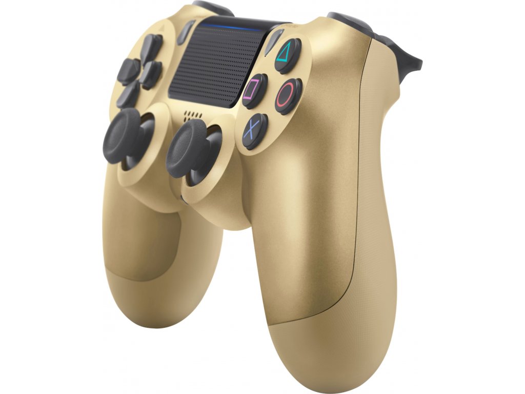 PS4 Sony DualShock - originální ovladač zlatý