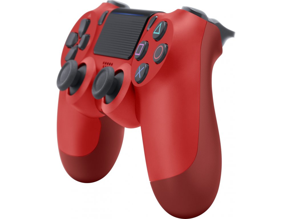 PS4 Sony DualShock - originální ovladač červený
