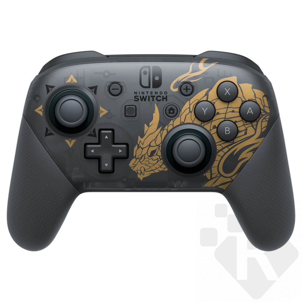 Nintendo Switch Pro Controller - Monster Hunter Rise Edition