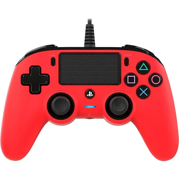Nacon Wired Compact Controller PS4 - červený