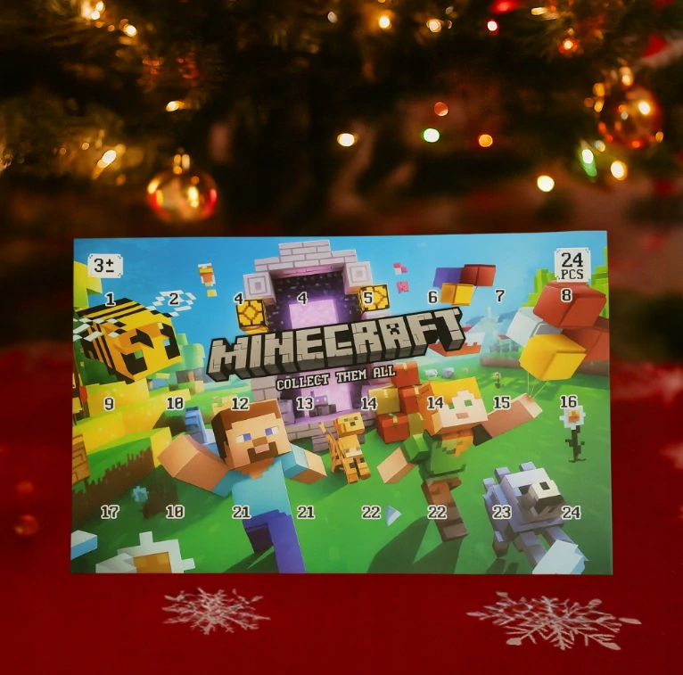 Adventní kalendář Minecraft