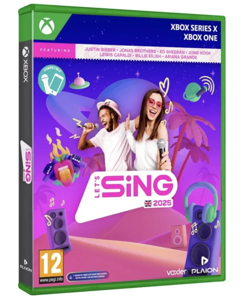 Let’s Sing 2025 + 2 mikrofony (XONE/XSX)