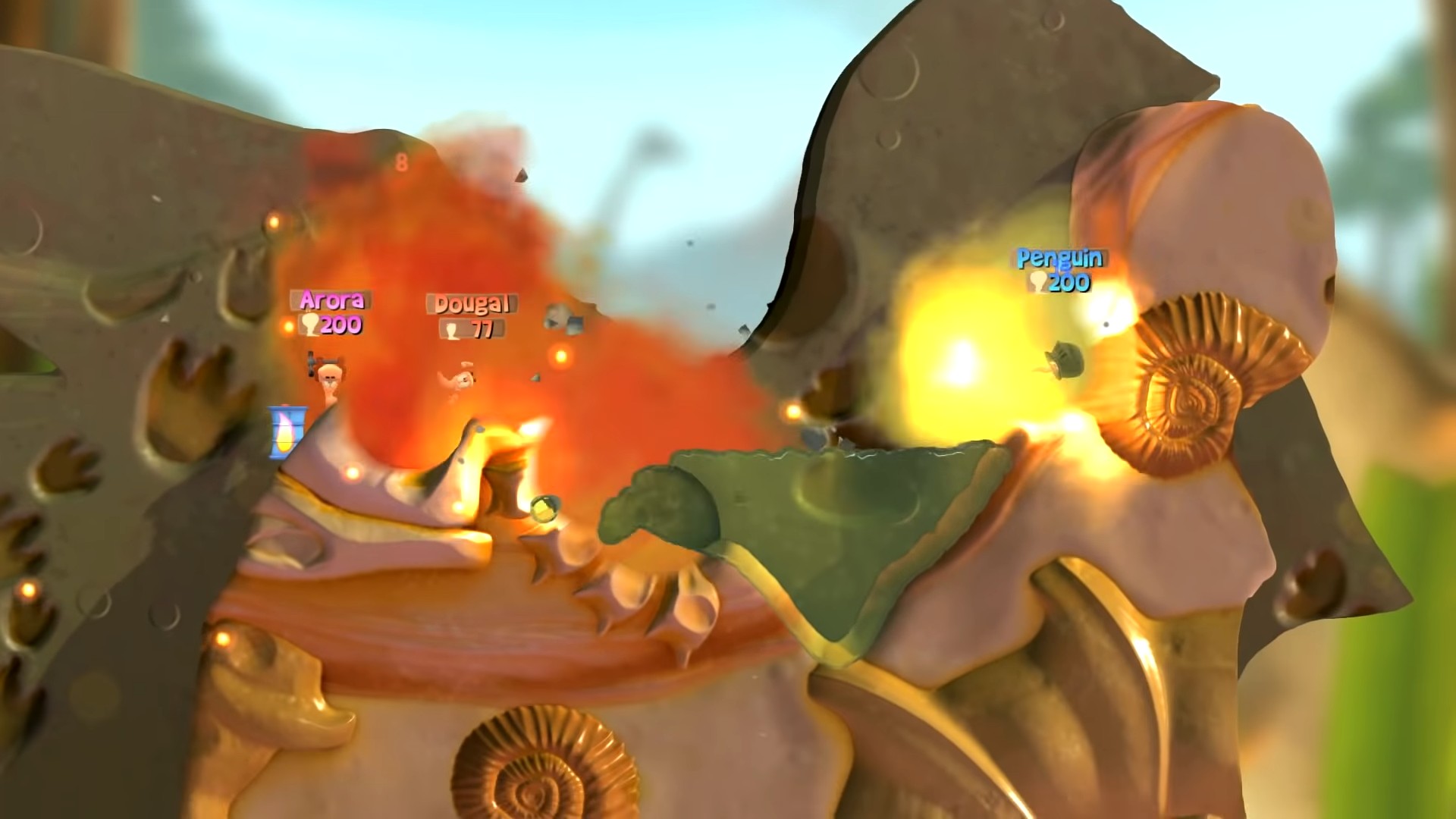 Worms Battlegrounds (PS4)
