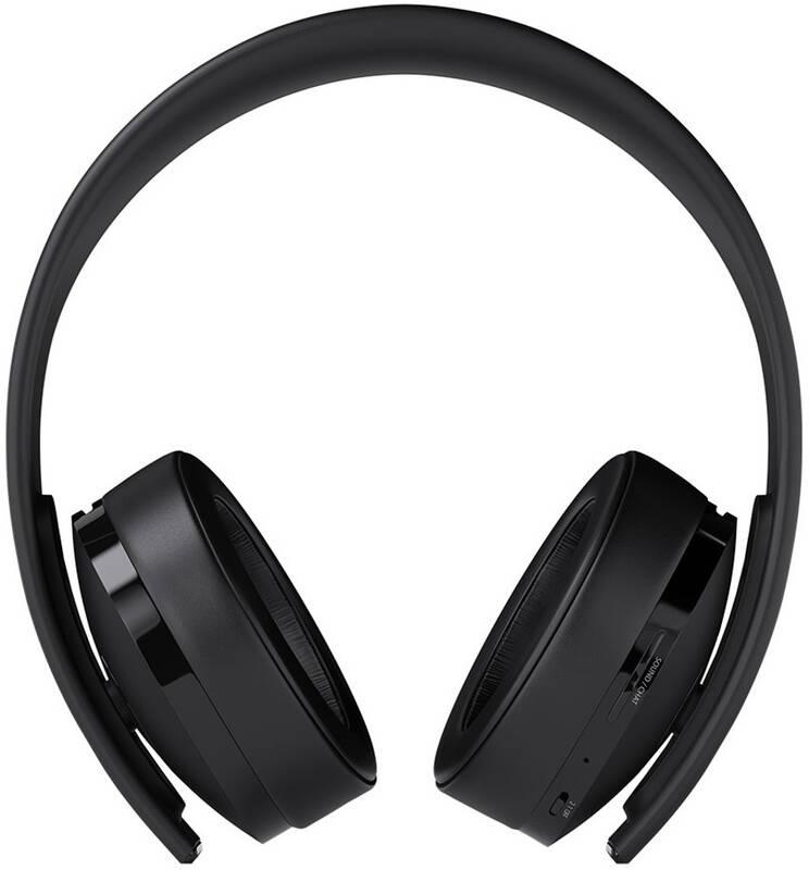 Sony PS4 - Gold Wireless Headset, černá