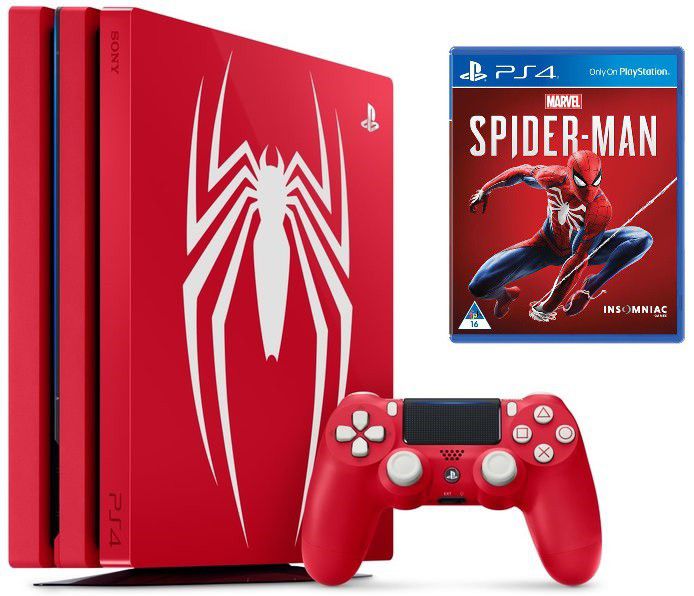 Sony Playstation 4 PRO - SPIDER-MAN Limited Edition + hra