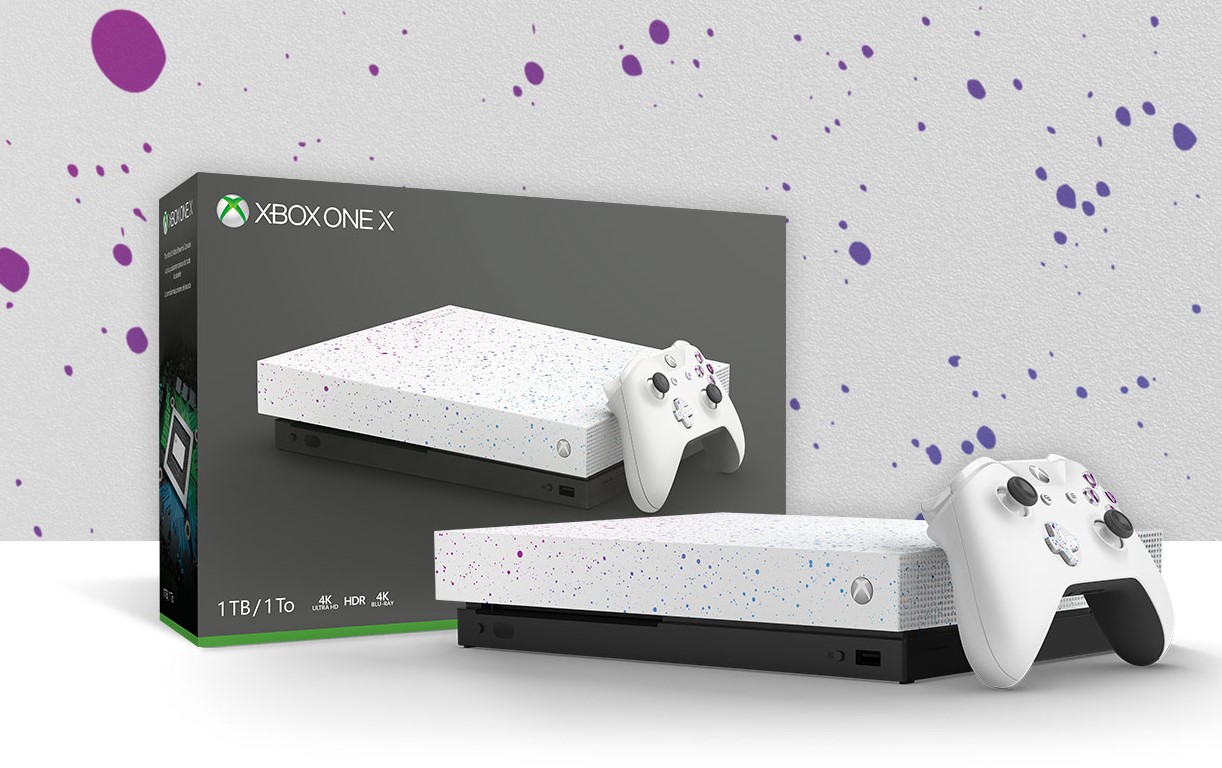 XBOX ONE X 1 TB - HYPERSPACE EDITION