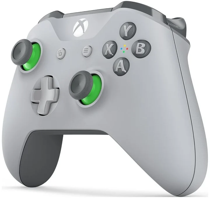 Microsoft Xbox One Wireless Controller - šedá/zelená