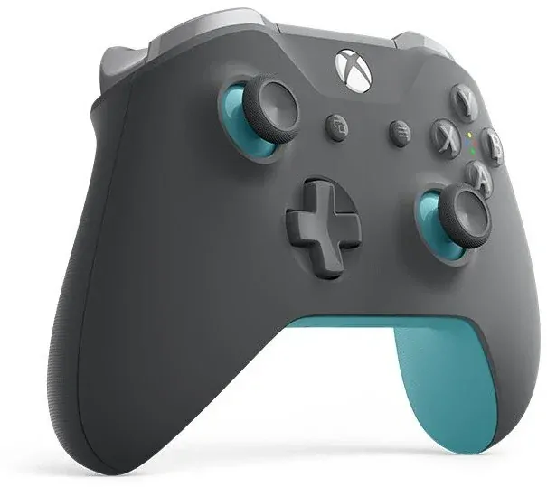 Microsoft Xbox One Wireless Controller - šedá/modrá