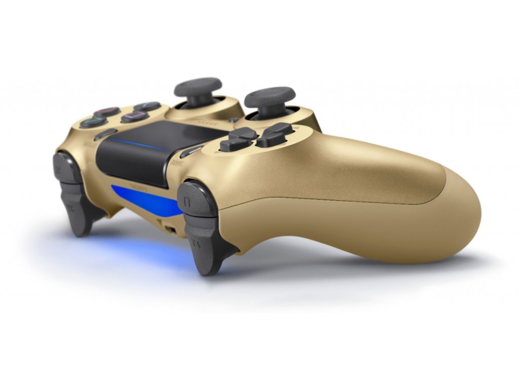 PS4 Sony DualShock - originální ovladač zlatý