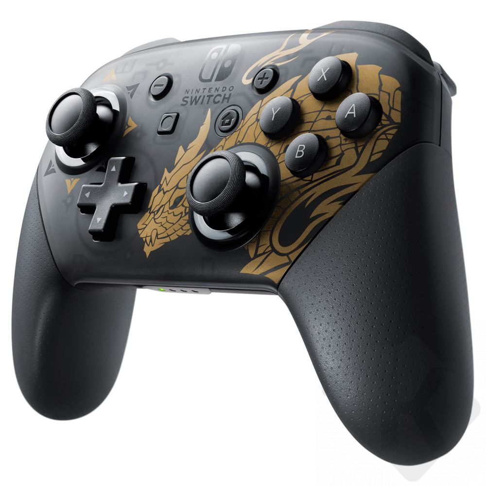 Nintendo Switch Pro Controller - Monster Hunter Rise Edition