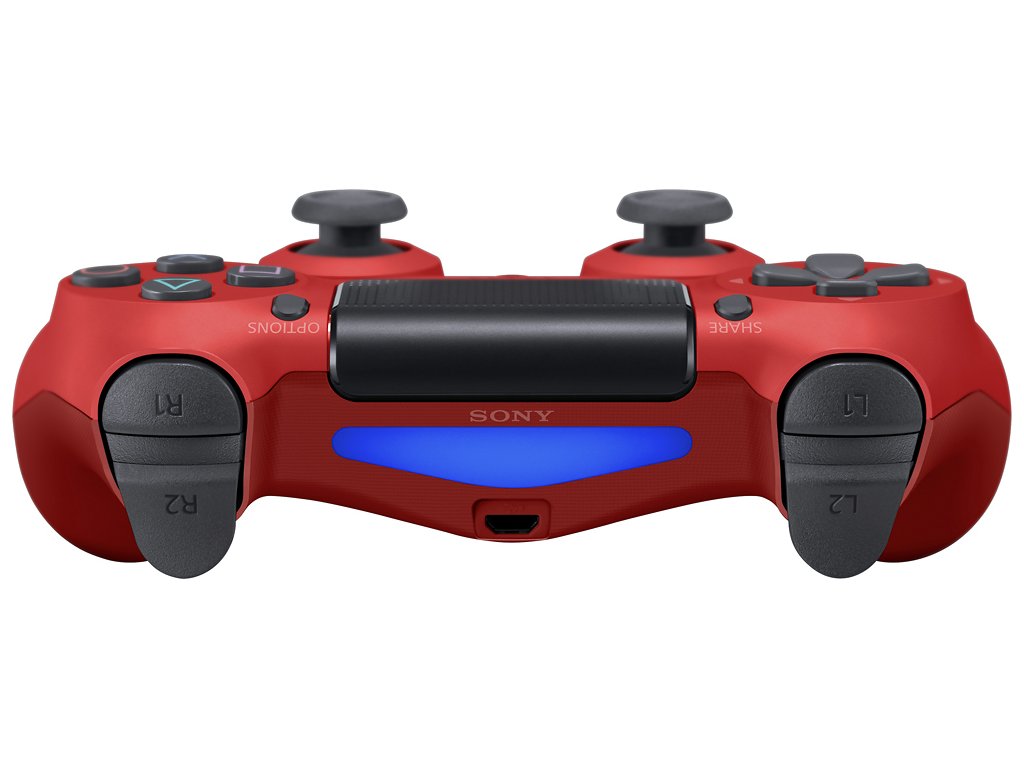 PS4 Sony DualShock - originální ovladač červený