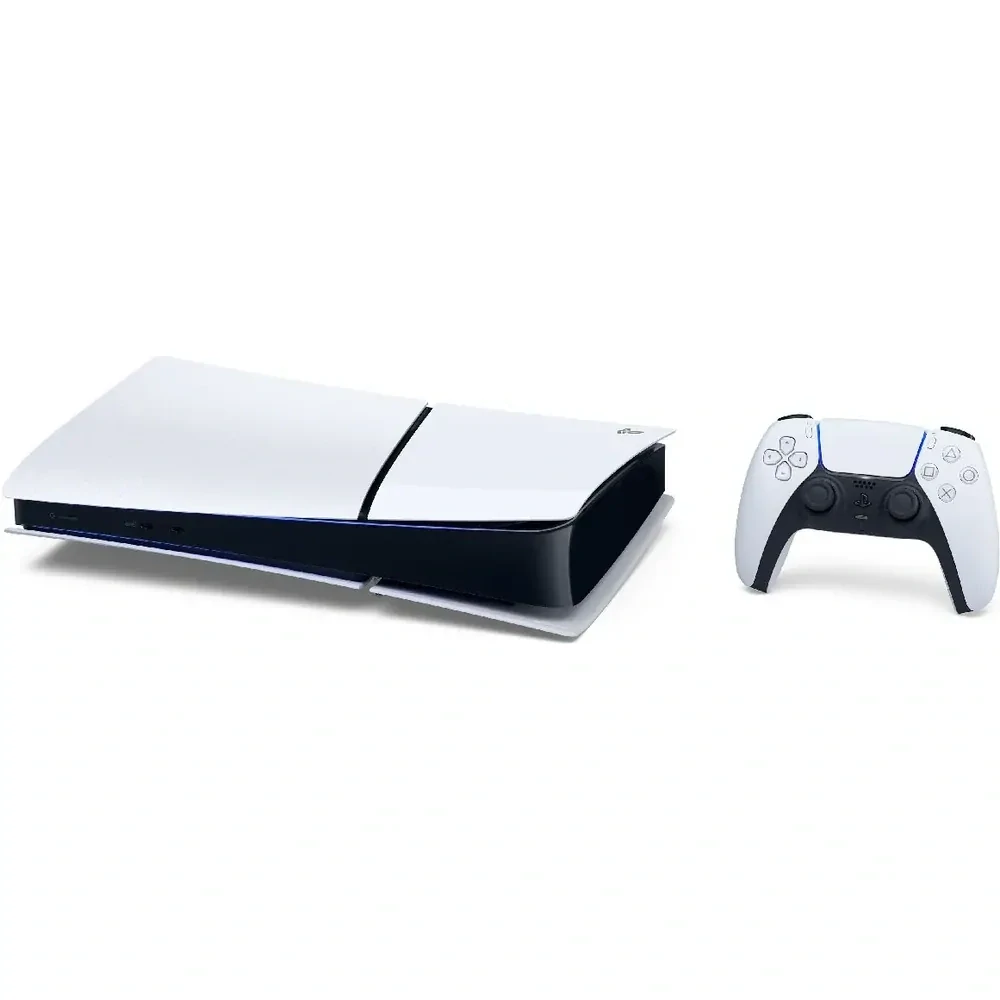 PlayStation 5 (Slim) Digital Edition + 2x DualSense Wireless Controller