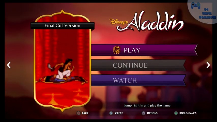 Aladdin And The Lion King (PS4)