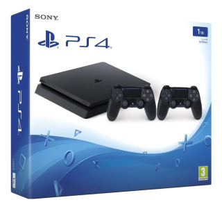 PlayStation 4 Slim 1TB + druhý ovladač