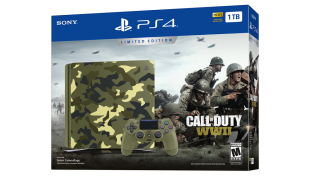 PlayStation 4 Slim 1TB - Call of Duty WWII Limited Edition + HRA