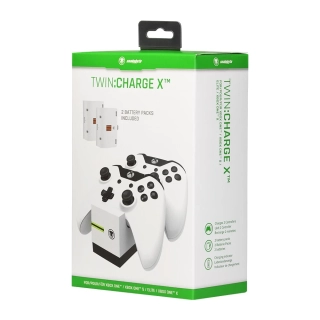 Snakebyte nabíjecí stanice Twin: Charge X (XONE), bílá