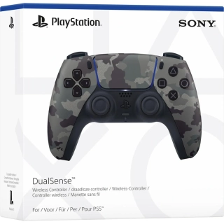 PlayStation 5 DualSense Wireless Controller - Grey Camo